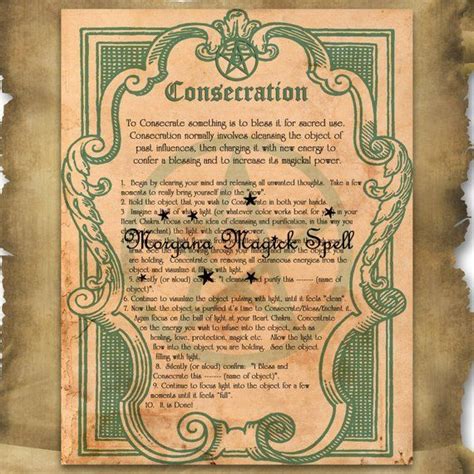 Book of consecrated spells